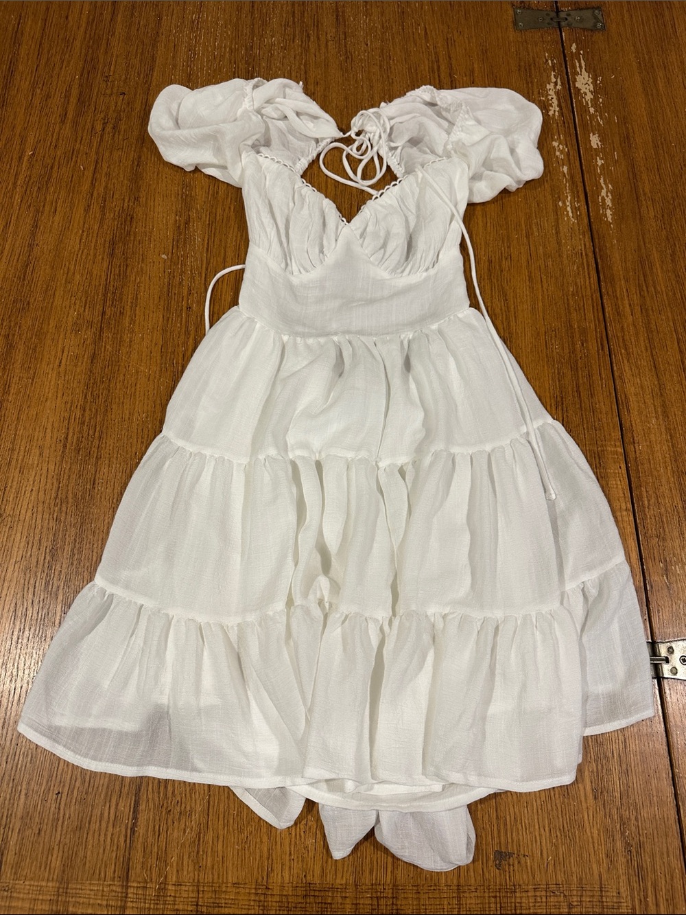 PRINCESS POLLY White Mini Dress